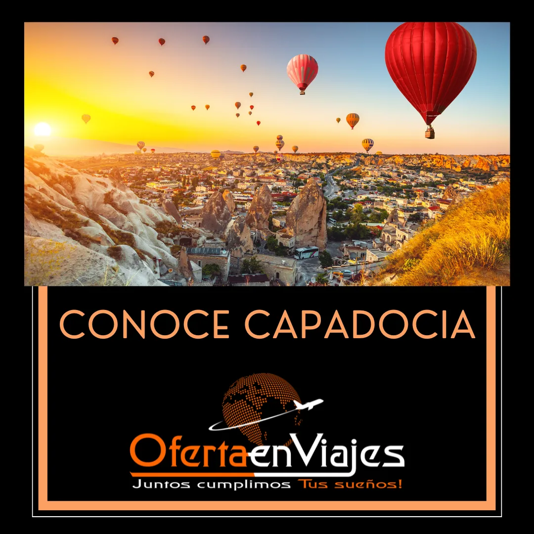 Imagen aérea de Capadocia