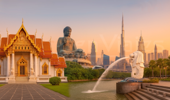 Dubái y los 5 Tesoros de Asia combina lujo, cultura y naturaleza. Vive un viaje por Asia y Dubái lleno de historia y exotismo.