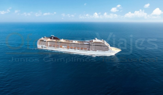 Mediterráneo en MSC Orchestra, crucero por el mediterráneo entre Italia, España y Francia con confort y experiencias únicas.